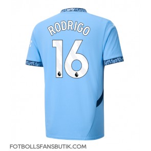 Manchester City Rodri Hernandez #16 Replika Hemmatröja 2024-25 Kortärmad